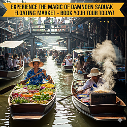 Damnoen Saduak Floating Market Tour