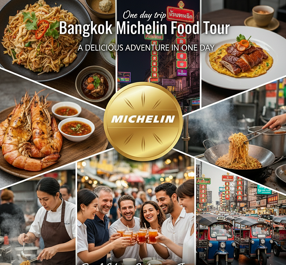 One day trip Bangkok Michelin Food Tour