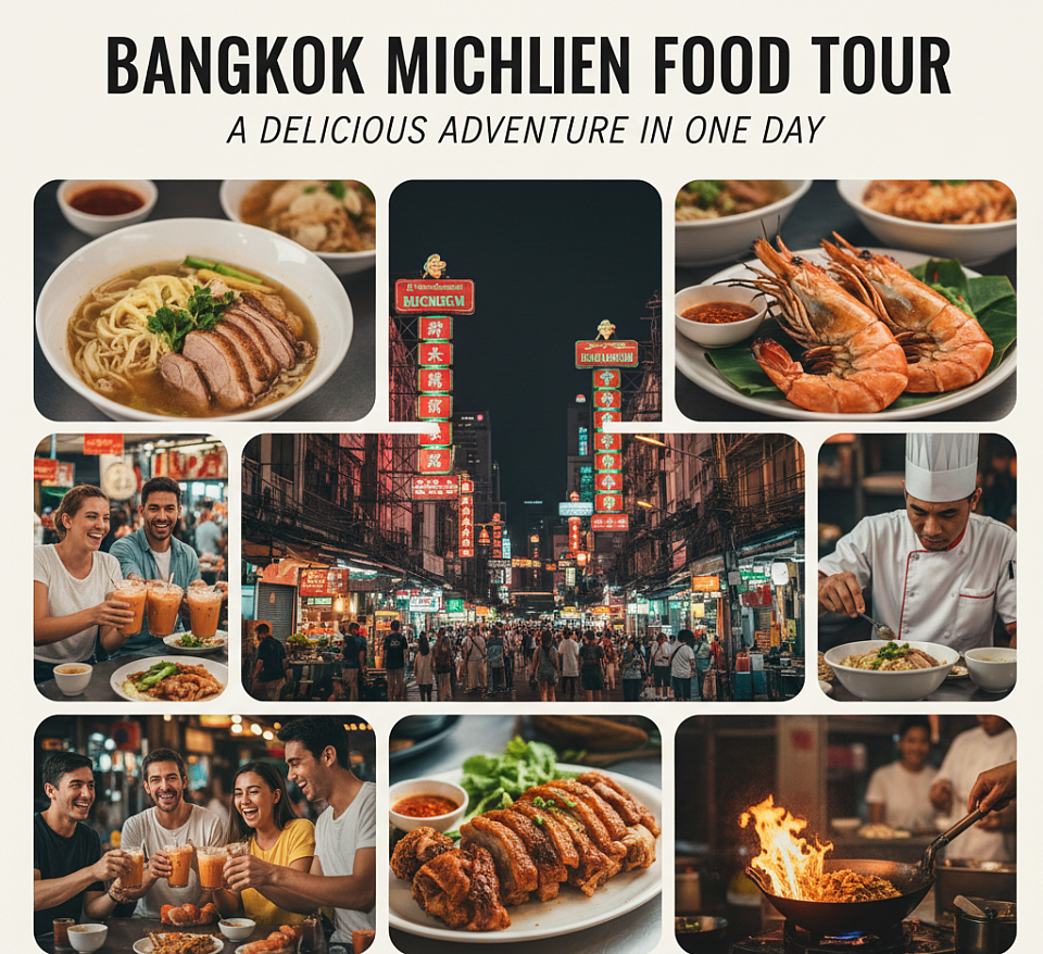 One day trip Bangkok Michelin Food Tour